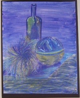 wet dream acrylic on paper gifted to mom