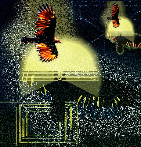 Vultures in the Morning Breeze