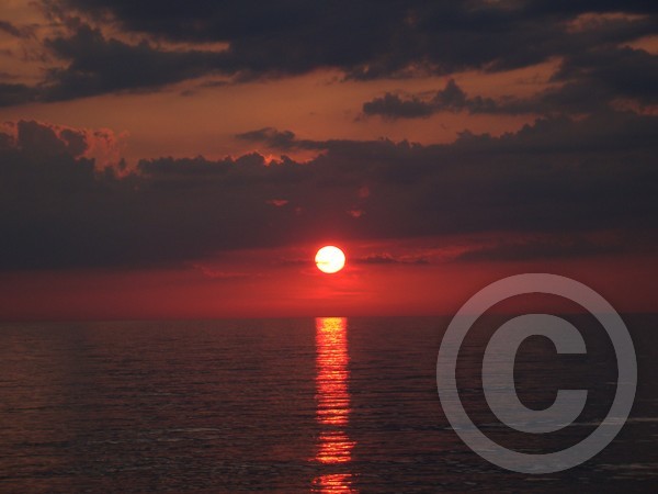 Sunset Over Lake Superior