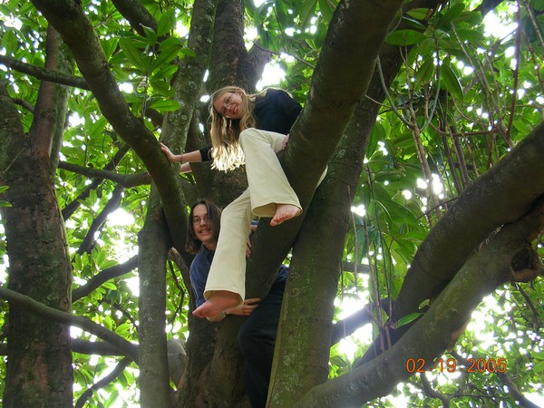 minh and me in a tree