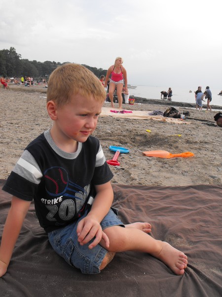 day at the beach