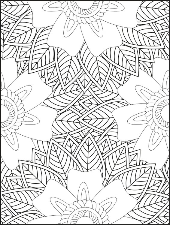 Abstract Coloring Pages 53