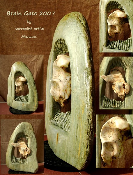 Brain Gate 2007 sculpture