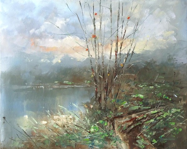 Heavy spring sky