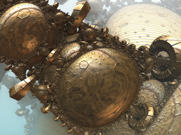Metallic mountain shield