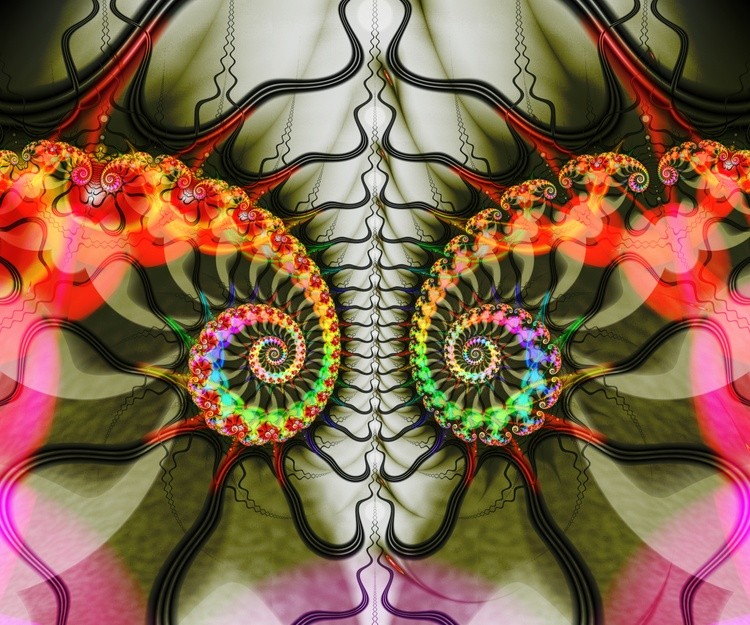 Opposite spirals
