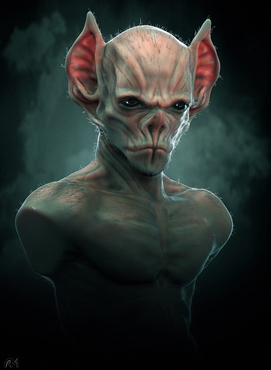 Bat Creature_concept art