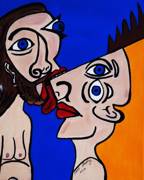 PICASSO BY NORA   GIVE ME A LITTLE KISS