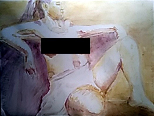 Leigh Cropped Watercolor