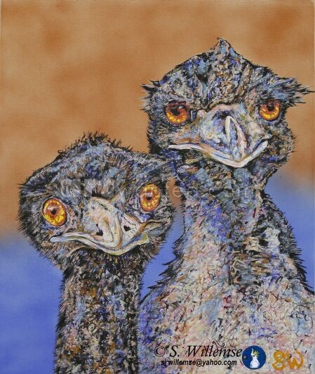 Mr. and Mrs. Emu 