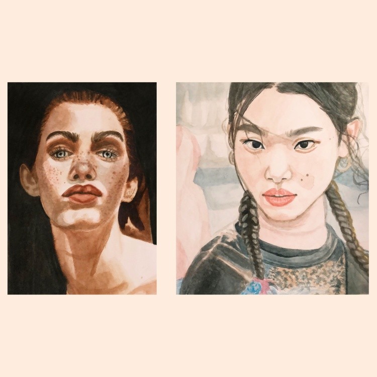 Watercolor studies