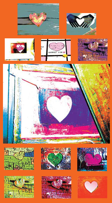 'Mendocino Hearts'- series overview page