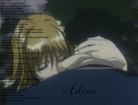 Adieu