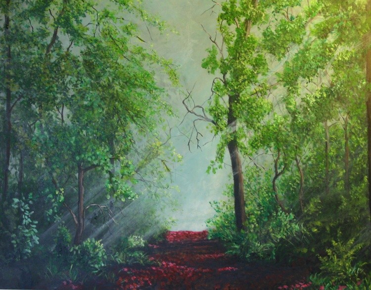 Red leaf trail
