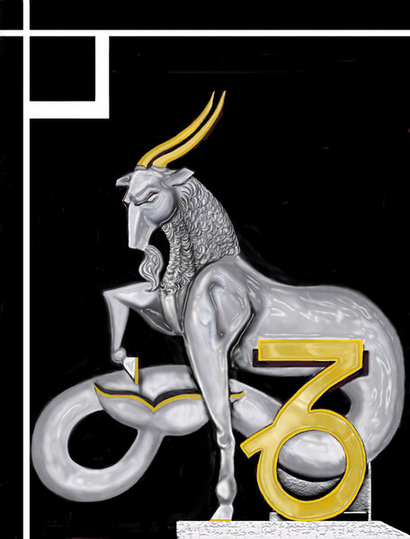 gilded capricorn