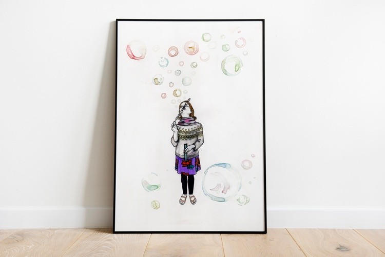Emma. Soap Bubbles Maker