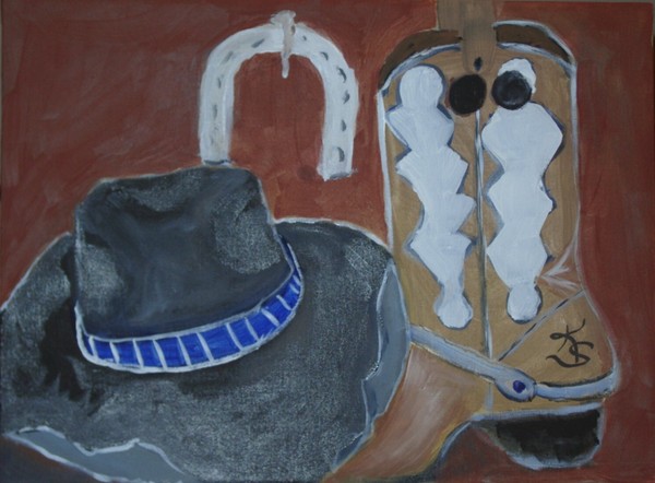 Hat and boots