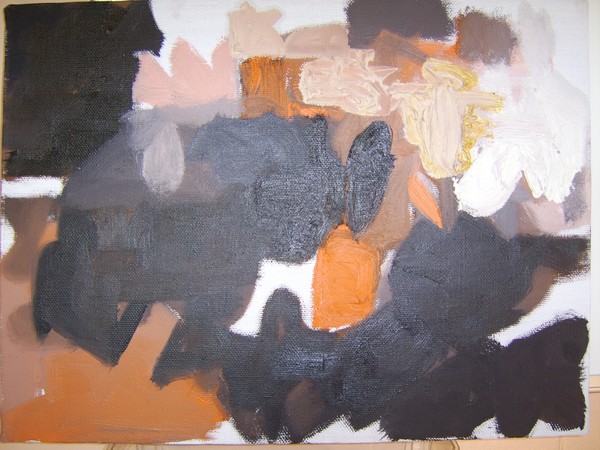  pow wow  abstract painting