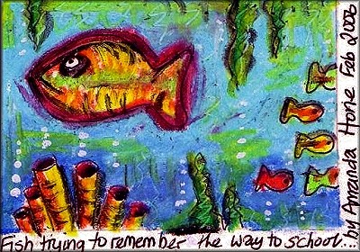 Fish Trying to Remember the way to School