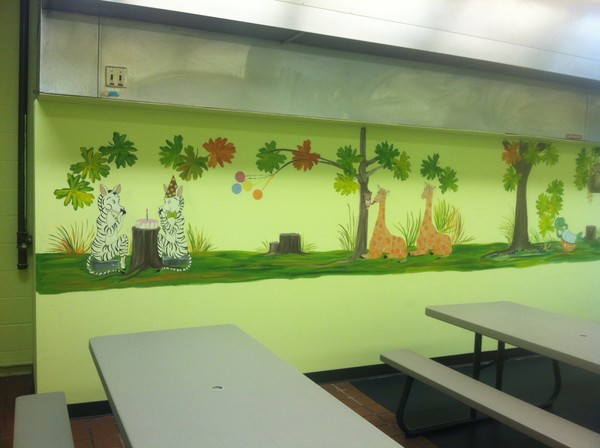 kidzoo wall mural