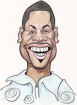 Mekhi Phifer Caricature