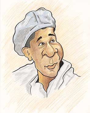 Morgan Freeman Caricature