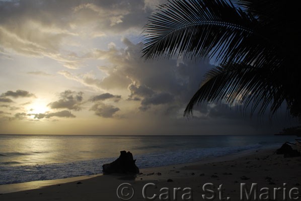 Sunrise on Sumur Tiga Beach