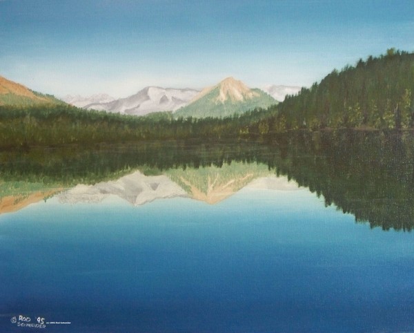 Auke lake Reflection