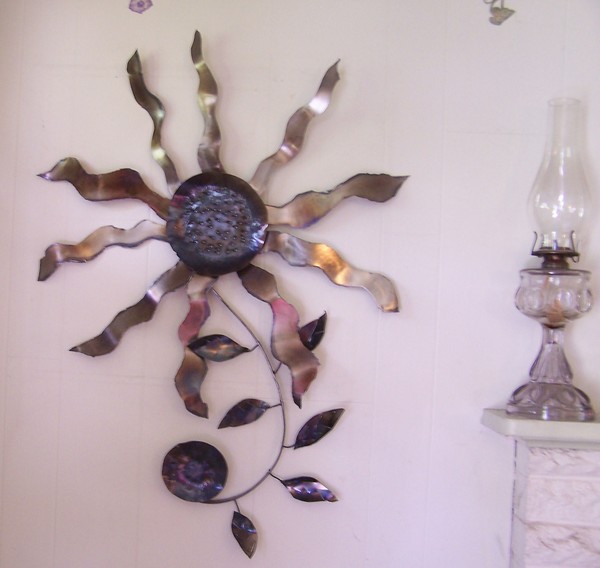 Sunmetal Flower Sculpture