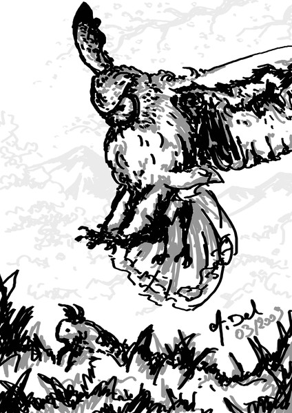 owl hunting