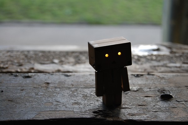 Alone in the dark .........