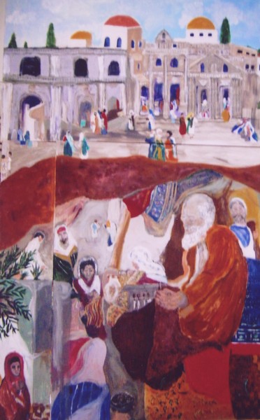 Paul Preaching in Corinth