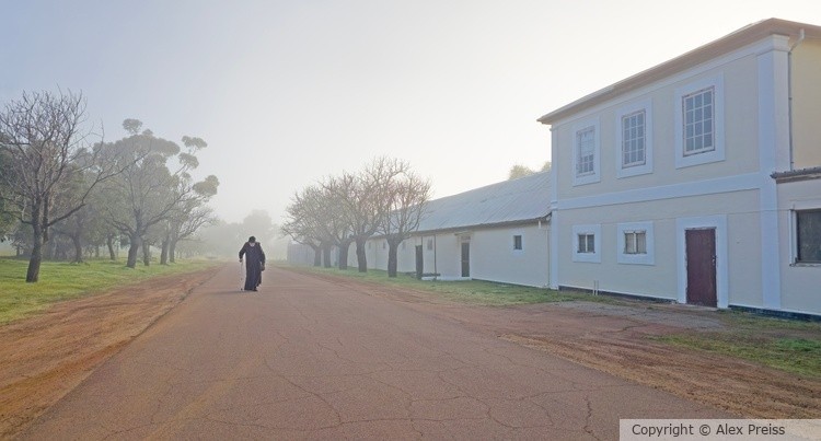 Sunrise in New Norcia.