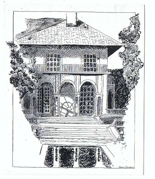 pen & ink (house)