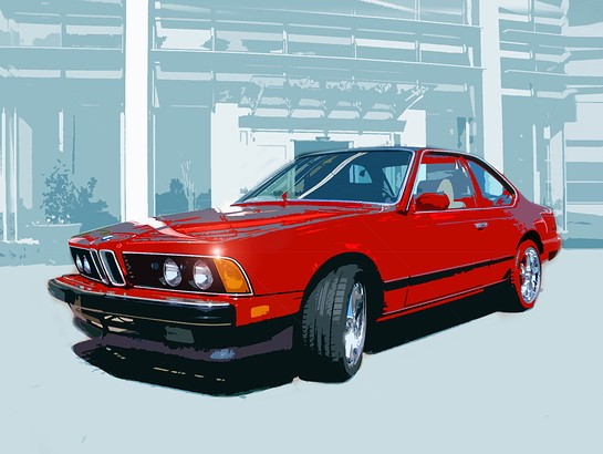 BMW pop art