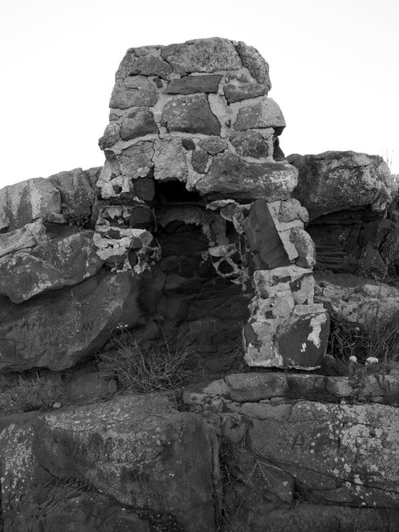 Collapsed Fireplace