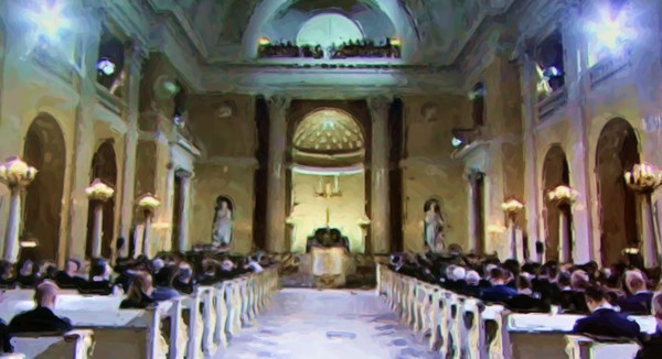 Christiensborg Church Painting