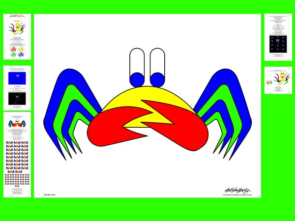 Crab Mac Claw in a Fairy Tale Poster in English