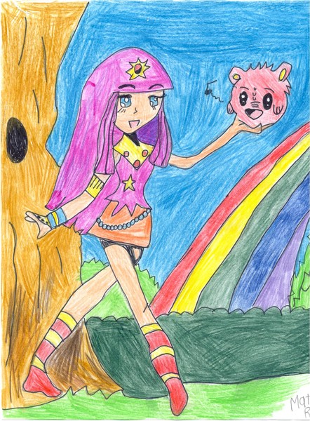 Mystical girl
