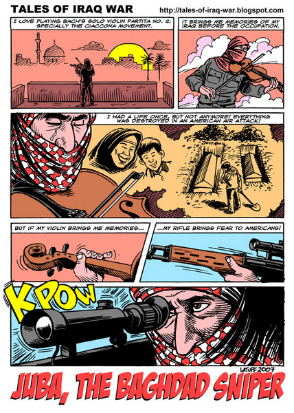 Juba, the Baghdad sniper