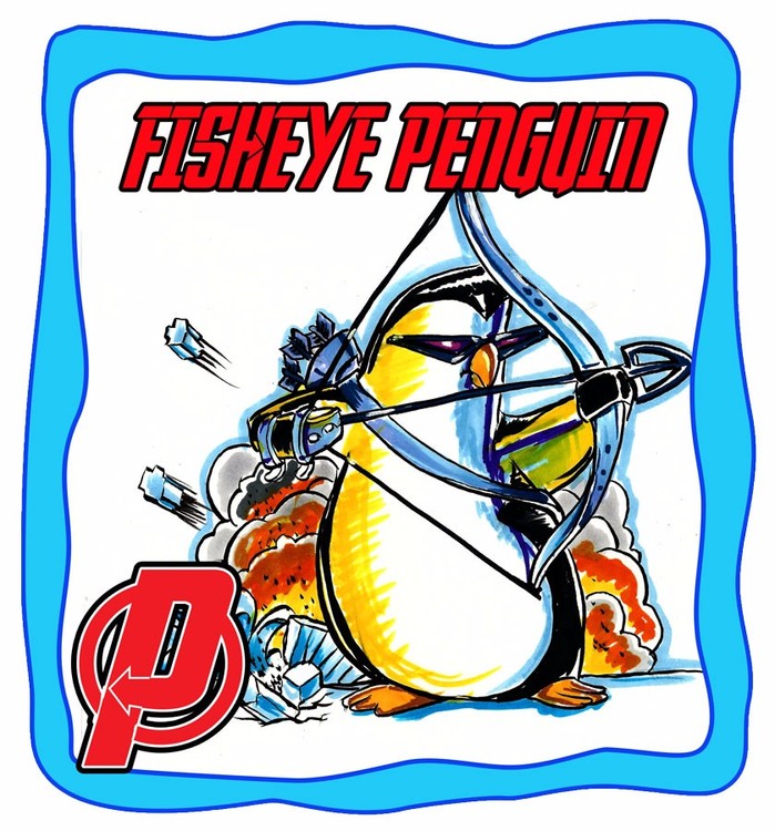 Fisheye Penguin