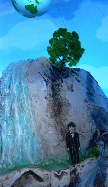 Love letter to Magritte: interior