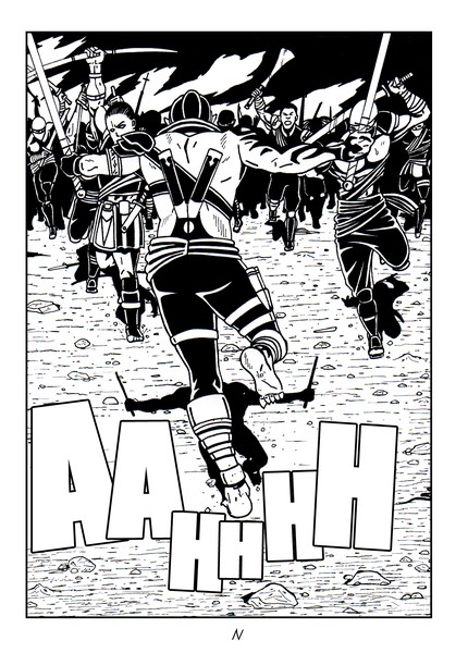 shadow swords comic page