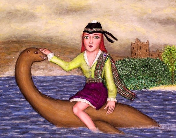 Sonsie Lassie Rides Nessie