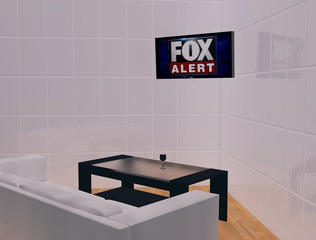 Fox Alert Living Room