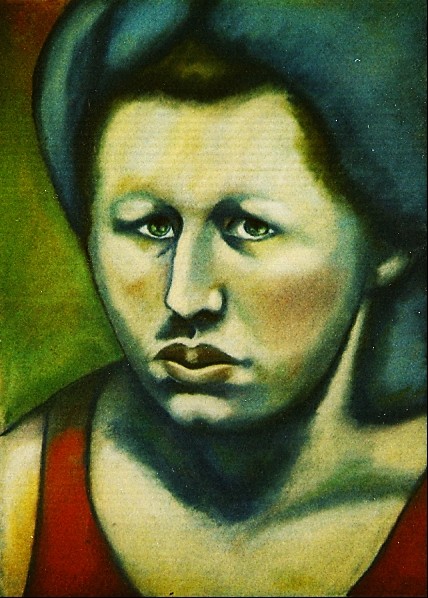 Self-Portrait Blue