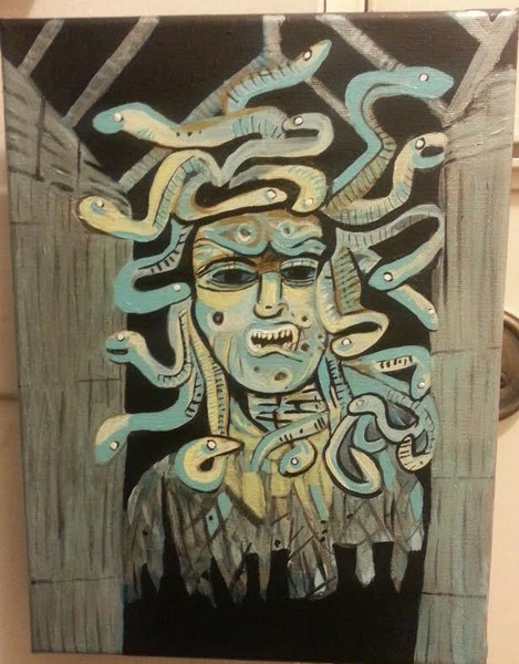 Haunted Mansion Medusa for Celeste