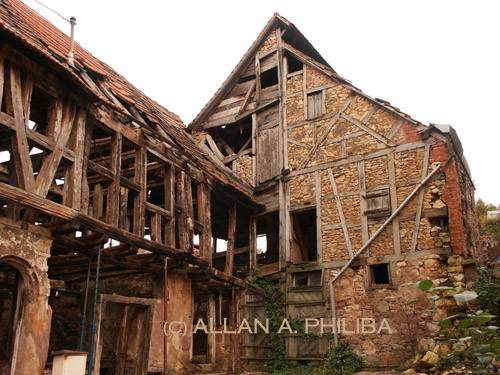 Alsacian medieval building