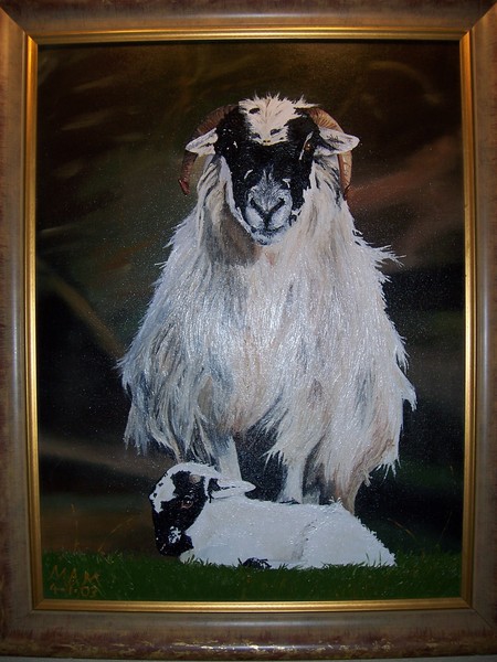 Ewe and Lamb
