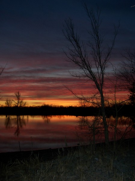 sunrise reflect